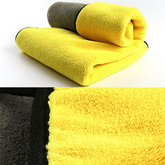 1Pc Microfiber Cleaning Towel for Car Body Washing Double Layer Cleaning Rags