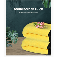 1Pc Microfiber Cleaning Towel for Car Body Washing Double Layer Cleaning Rags