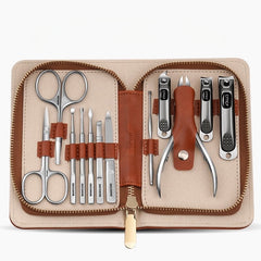 12pcs Nail Clippers Fingernail & Toenail Cutter Manicure Tool