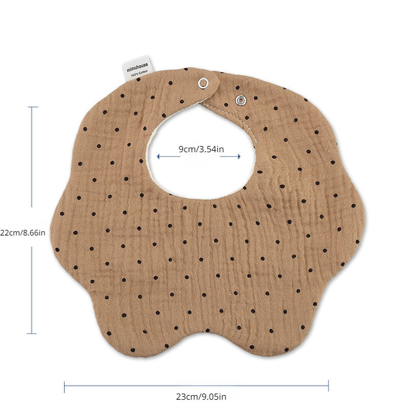 4pcs Newborn Baby Bibs U shaped Burp Cloth Boys Girls Baby Bib Feeding