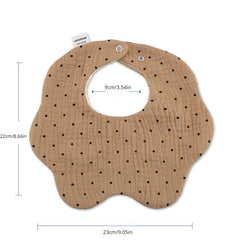 4pcs Newborn Baby Bibs U shaped Burp Cloth Boys Girls Baby Bib Feeding