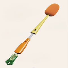 3 in 1 Plastic Cleaning Brush Carrot Multifunctional Cleaning Brush