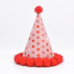Golden Onion Paper Plush Ball Hat Birthday Party Supplies Hat