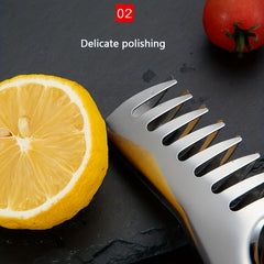 Stainless Steel Noodle Tongs Pasta Spaghetti Tongs Food Clips Kitchen Accessory
