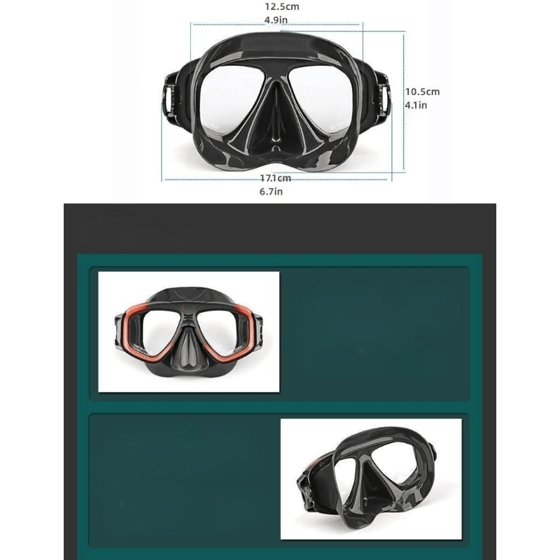 Waterproof Swim Goggles Anti-Fog Diving Mask