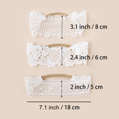 Lace Flowers Headband Hairband - Hair Accessories For Girls