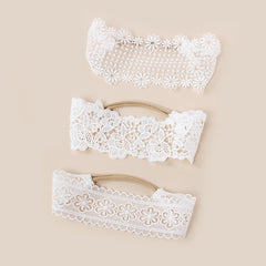 Lace Flowers Headband Hairband - Hair Accessories For Girls