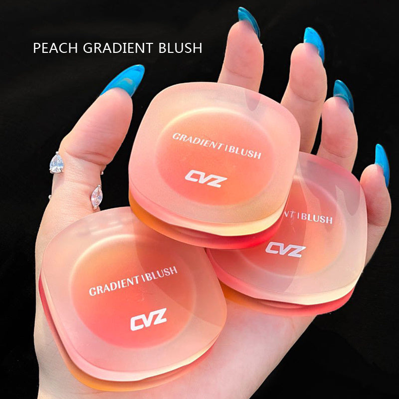 Gradient Blush Palette Contouring Palette Tea Pink Non Fly Powder