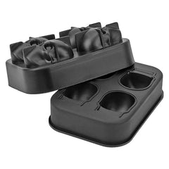 2pcs Skull Ice Cube Tray Silicone Halloween Whiskey Ice Tray