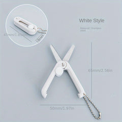 Mini Portable Safe Scissors For Office School Craft Sewing DIY Scrapbooking