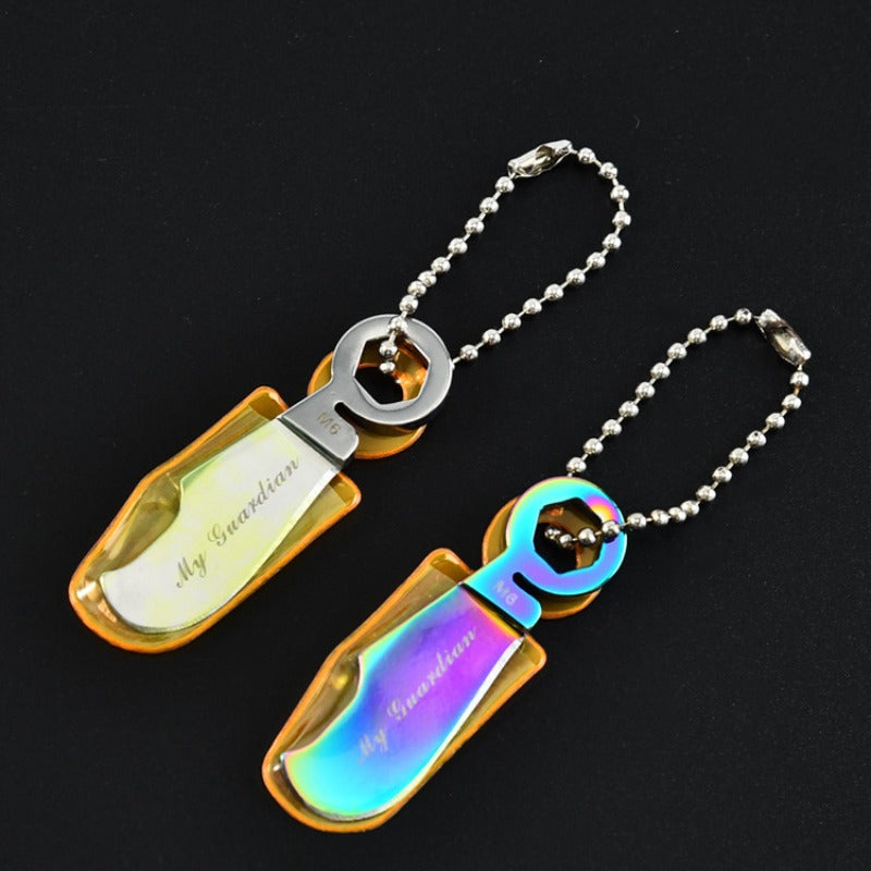 Men's Multifunctional Stainless Steel Keychain Opener