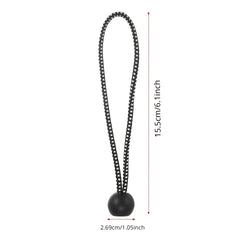 5pcs Outdoor Ball Elastic Rope Tent Luggage Lashing Strap