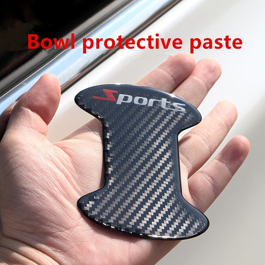 Car Door Handle Protector 8pcs Set Scratch Paint Protection Sticker