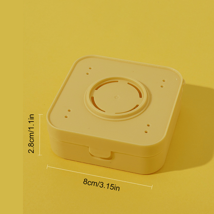 Makeup Puff Organizer Storage Box Container