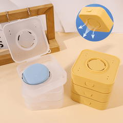 Makeup Puff Organizer Storage Box Container