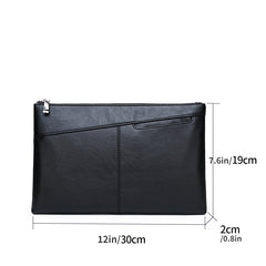 Men's Clutch Bag Envelope Handbag Large Capacity Phone Card Holder Coin Purse
