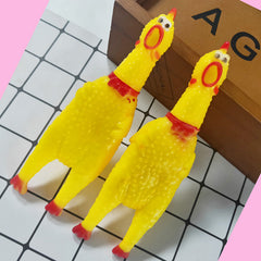 Screaming Chicken Squeeze Sound Pet Toy