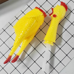 Screaming Chicken Squeeze Sound Pet Toy