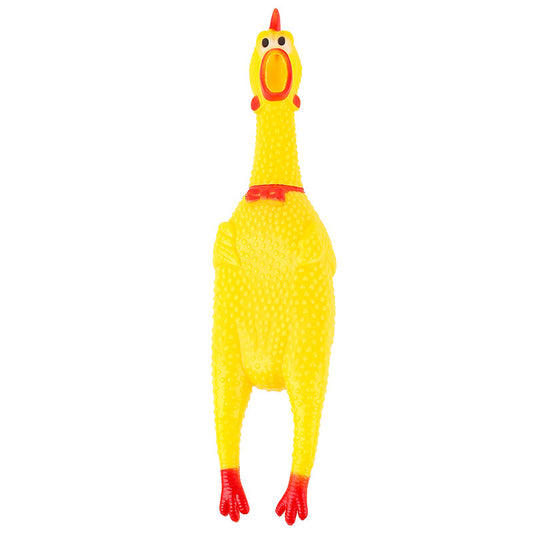 Screaming Chicken Squeeze Sound Pet Toy