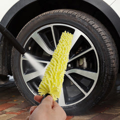 Car Wheel Brush Tire Cleaning Brush Tool Car Rim Scrubber Cleaner Duster Handle