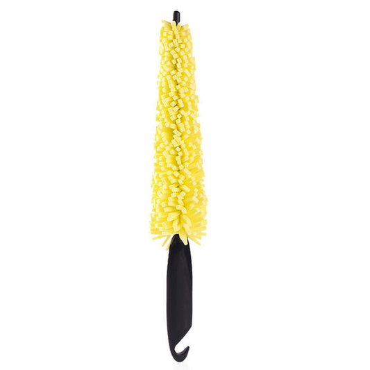 Car Wheel Brush Tire Cleaning Brush Tool Car Rim Scrubber Cleaner Duster Handle