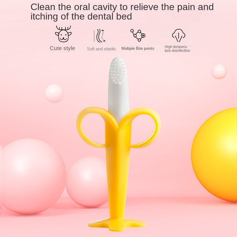 Baby Molar Stick Silicone Teether Non-toxic Teething Toy