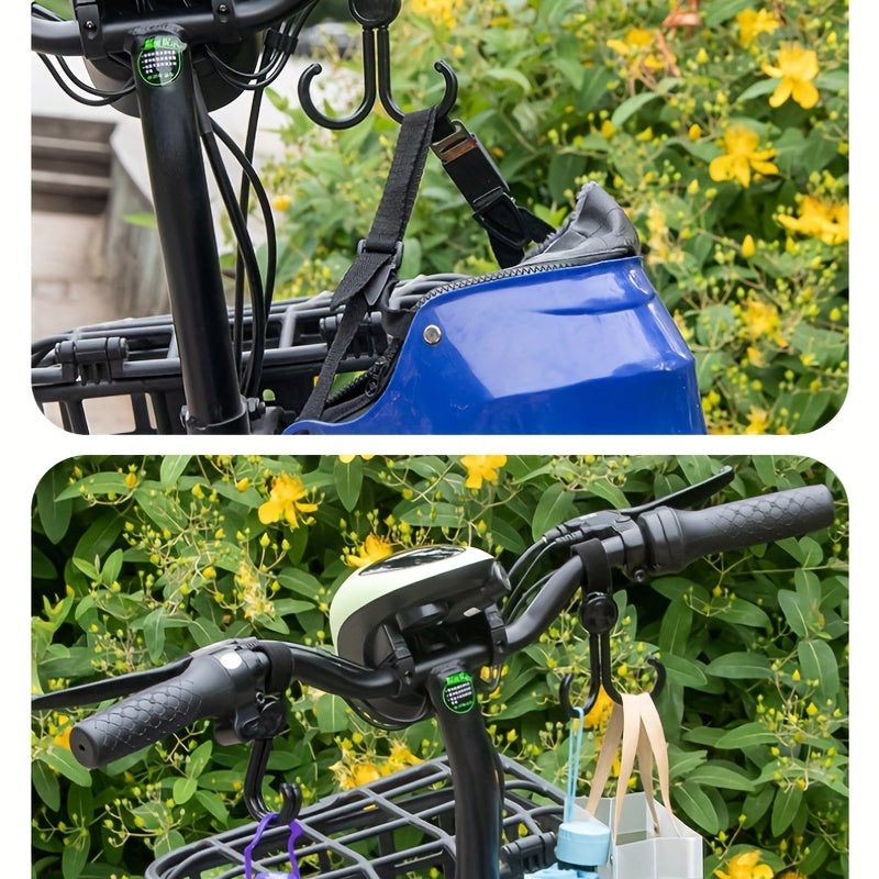 Car Hooks Double Hook Bicycle Stroller Hanging Bag Anti Fall Hook