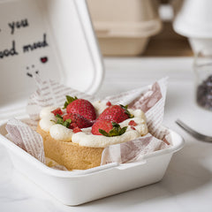 10 PCS Cake Case Disposable Hamburger Package Boxes
