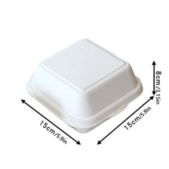 10 PCS Cake Case Disposable Hamburger Package Boxes