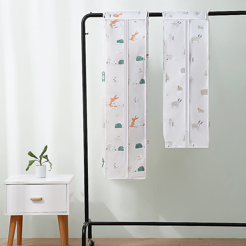 3D Animal Printed Hanging Clothes Bag Dustproof Wardrobe Garment Cover