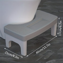 Non Slip Toilet Stool for Healthy Bathroom Experience