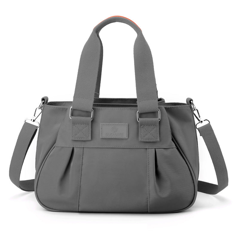 Vintage Nylon Crossbody Bag Large Capacity Shoulder Bag Women's Casual Handbag