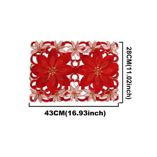 Christmas Printed Table Runner Party Picnic Table Cloth Table Decoration