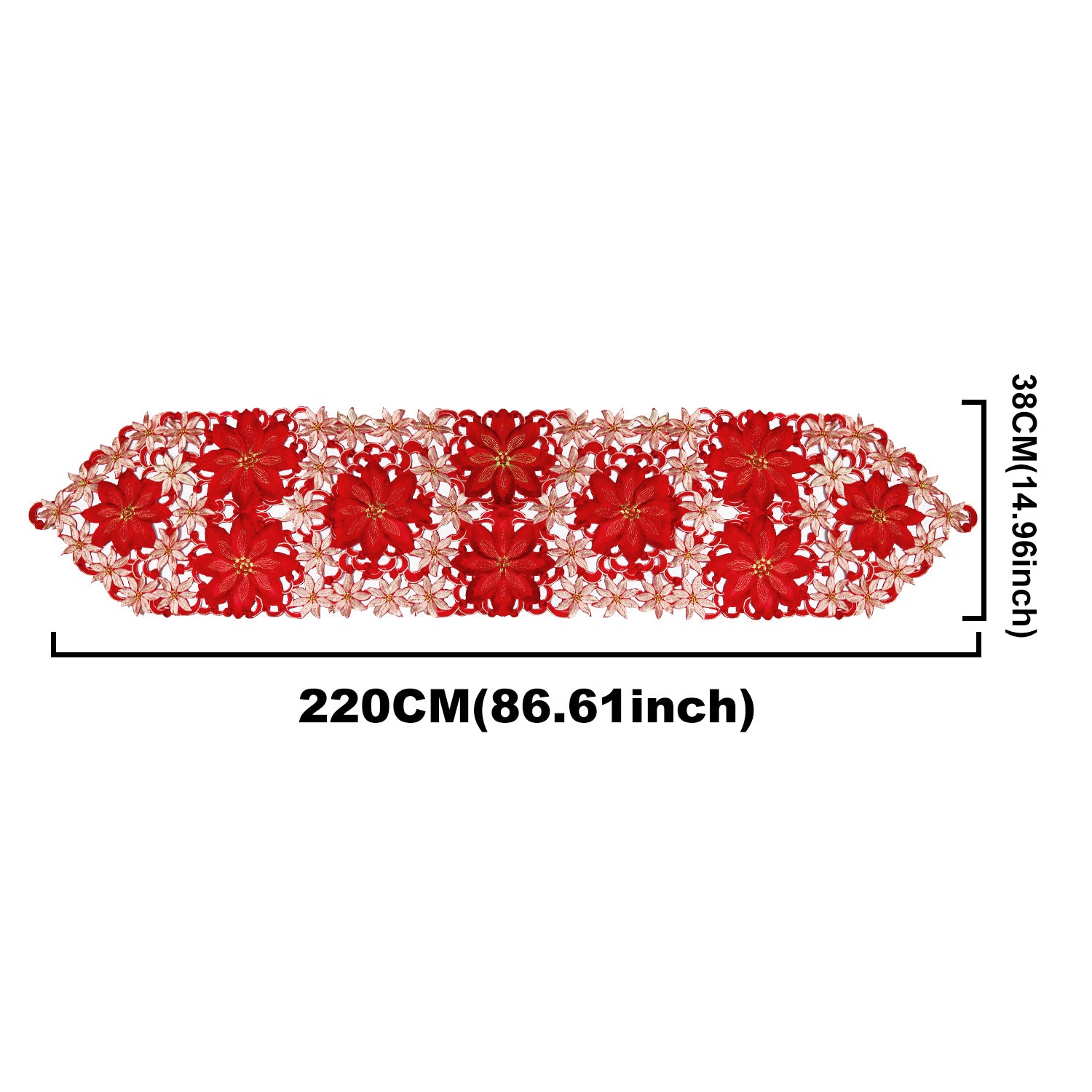Christmas Printed Table Runner Party Picnic Table Cloth Table Decoration