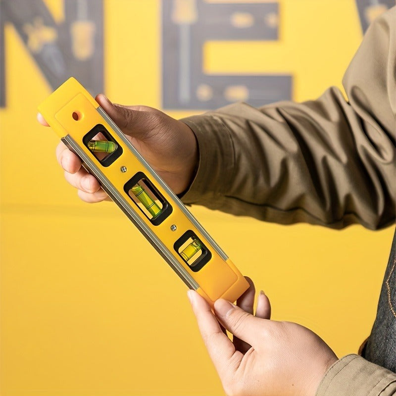 3-in-1 Aluminum Beam Level, Magnetic Bubble, Durable Tool
