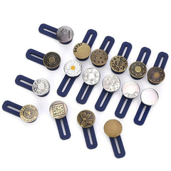 Metal Button Extender No Sewing Required Repair Jeans Shirts Jackets Pants