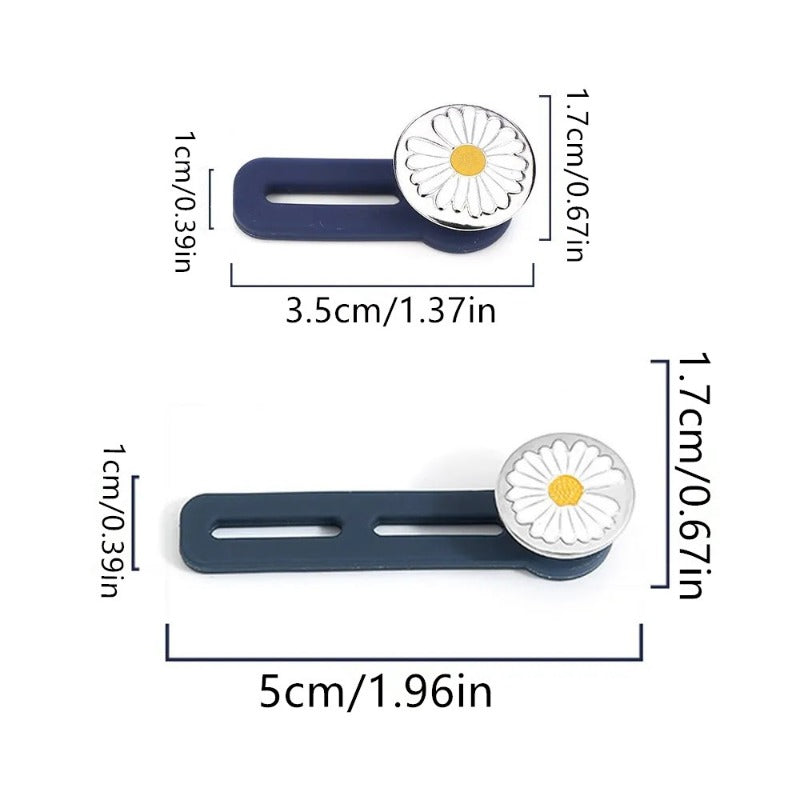 Metal Button Extender No Sewing Required Repair Jeans Shirts Jackets Pants