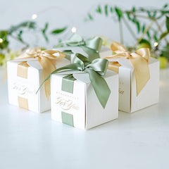 50pcs Gift Boxes Wedding Party Favor Packaging Candy Box Birthday Christmas Vale