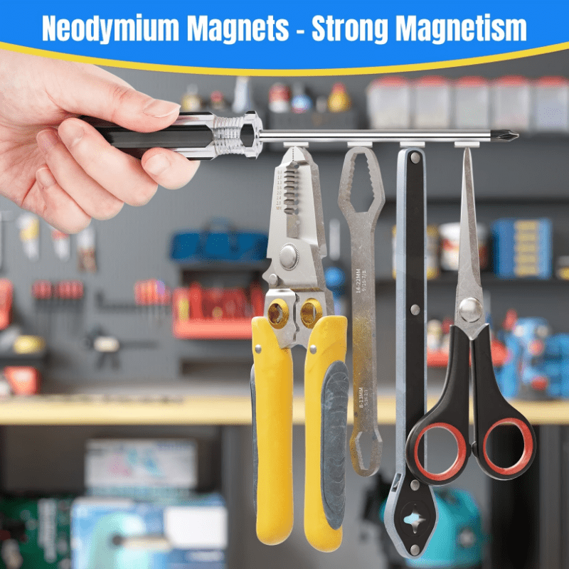 20pcs Neodymium Magnets Strong Rare Earth Metal Bar Rectangular