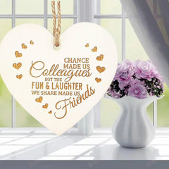 Wooden Hanging Tag Friendship Plaque