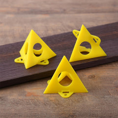 10pcs Plastic Wood Painting Stands Triangular Cone shaped