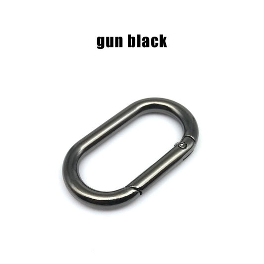 Bag Hook Buckle Denier Spring Ring O Ring Luggage Hardware Oval Carabiner