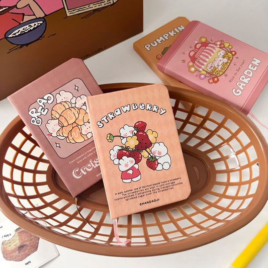 A7 Mini Notebook Cartoon Agenda Organizer Diary Pocket Notepad