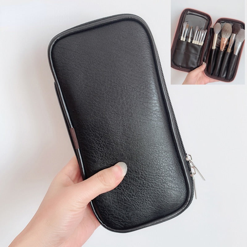 Makeup Brushes Organizer Bag Portable Cosmetic Brush Holder Pouch