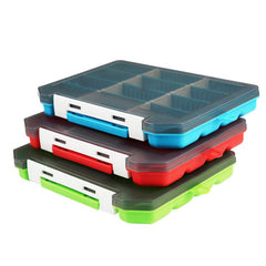 Portable Fishing Lure Storage Box Multifunctional Grid Box