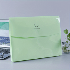 4pcs File Folder Portable Test Paper Bag Document Folder Large Capacity