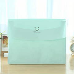 4pcs File Folder Portable Test Paper Bag Document Folder Large Capacity
