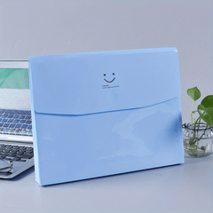 4pcs File Folder Portable Test Paper Bag Document Folder Large Capacity