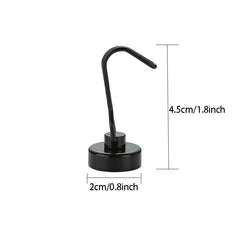 Neodymium Magnet Hooks Anti Rust Heavy Duty for Indoor Outdoor Hanging