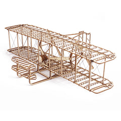 Wright Brothers Wooden Airplane Model 3D Puzzle Gift Educational Crafts